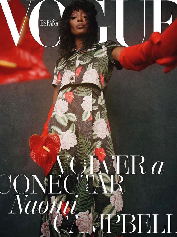 Salt: главное здесь, остальное по вкусу - «Первый раз за всю карьеру»: Наоми Кэмпбелл снялась для Vogue у темнокожего фотографа