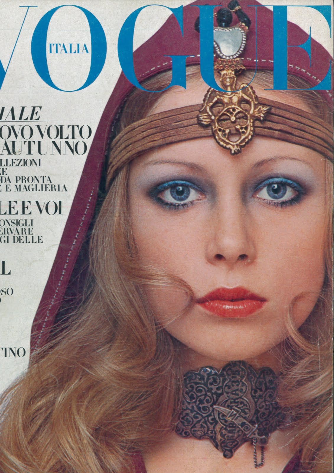 Salt: главное здесь, остальное по вкусу - Патти Бойд на обложке Vogue Italia, август 1969
