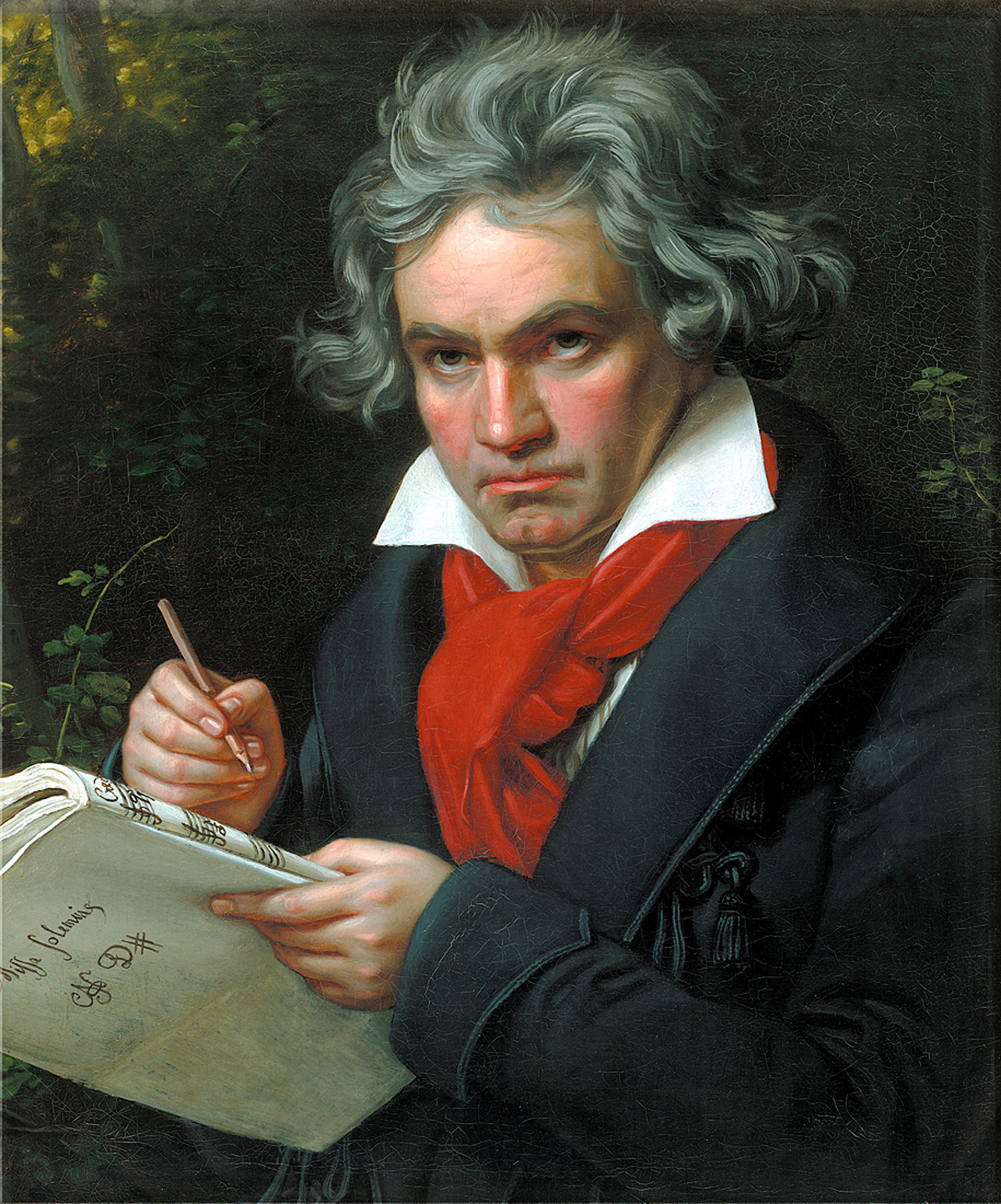 Salt: главное здесь, остальное по вкусу - Людвиг ван Бетховен, портрет работы Карла Штилера
