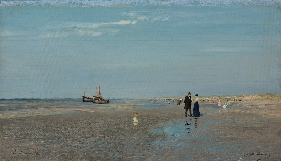 Salt: главное здесь, остальное по вкусу - Иван Похитонов «Ла-Панн. Пляж». 1895
