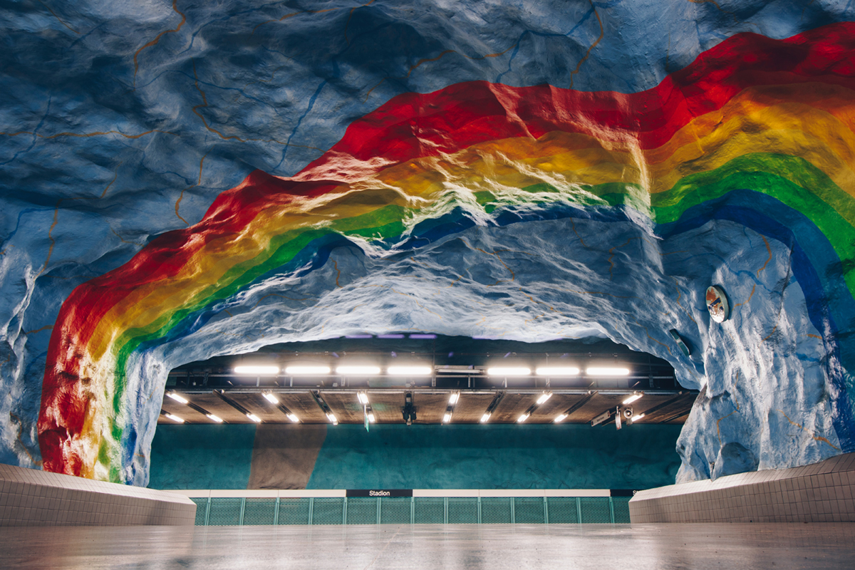 Salt: главное здесь, остальное по вкусу - Стокгольмское метро / Adrian Trinkaus / Unsplash