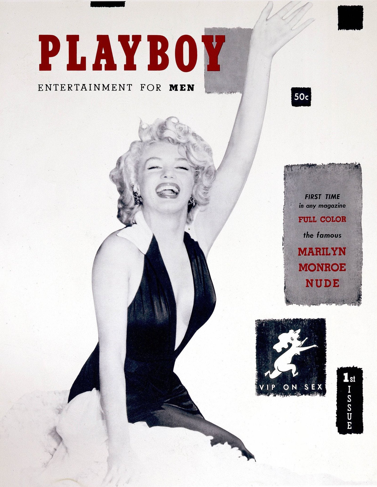 Salt: главное здесь, остальное по вкусу - Мэрилин Монро на обложке Playboy, 1953 год