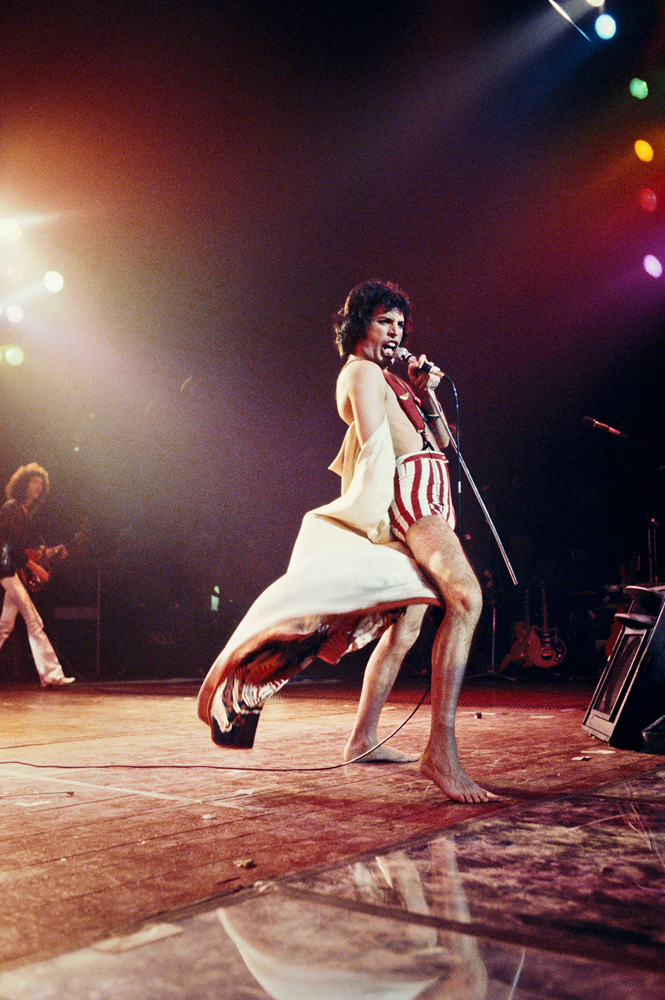 Salt: главное здесь, остальное по вкусу - Freddie Mercury, NY, 1977 / Michael Putland.
