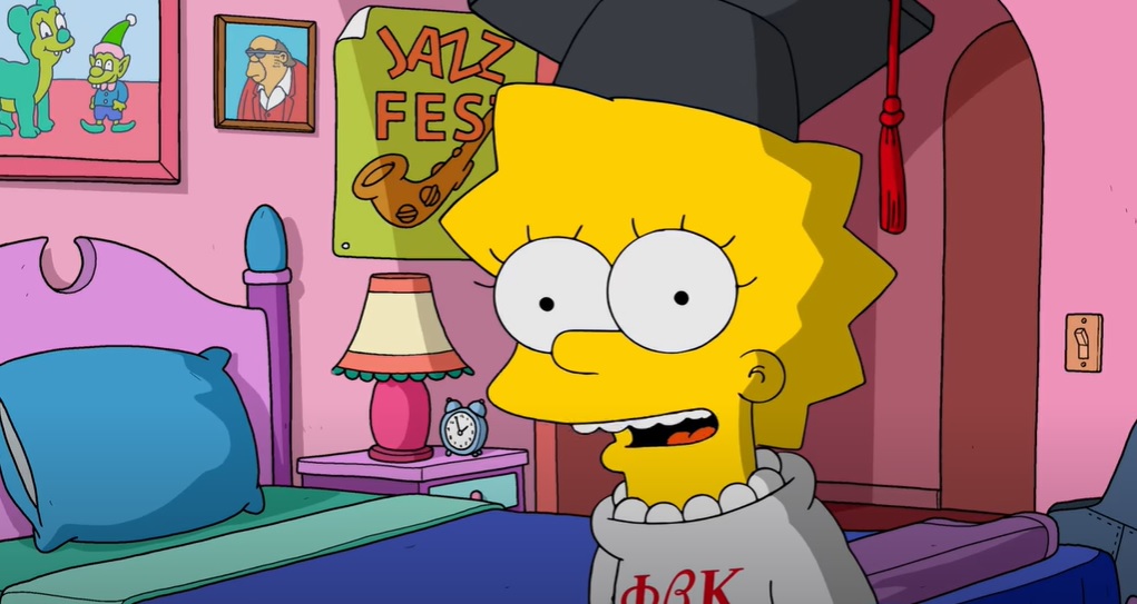 Salt: главное здесь, остальное по вкусу - Кадр из видео «The Simpsons | Dear Class Of 2020»