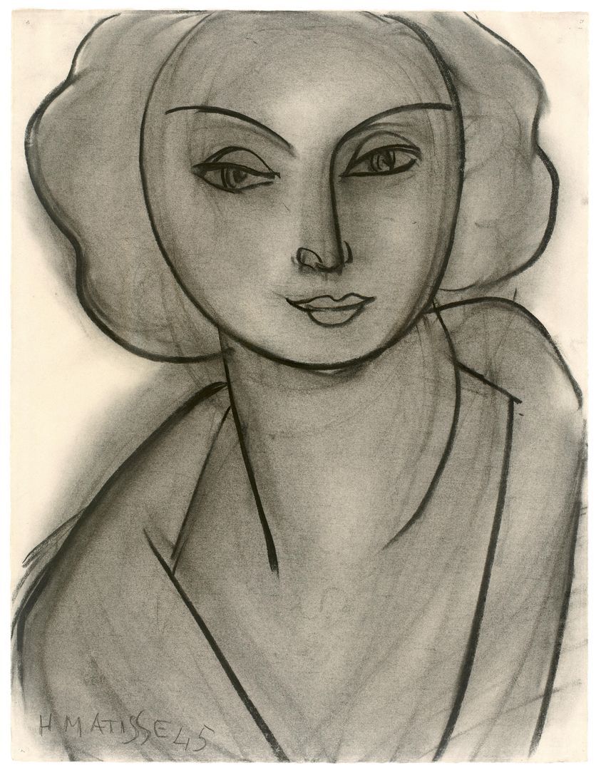 Salt: главное здесь, остальное по вкусу - Анри Матисс «Женский портрет», 1945