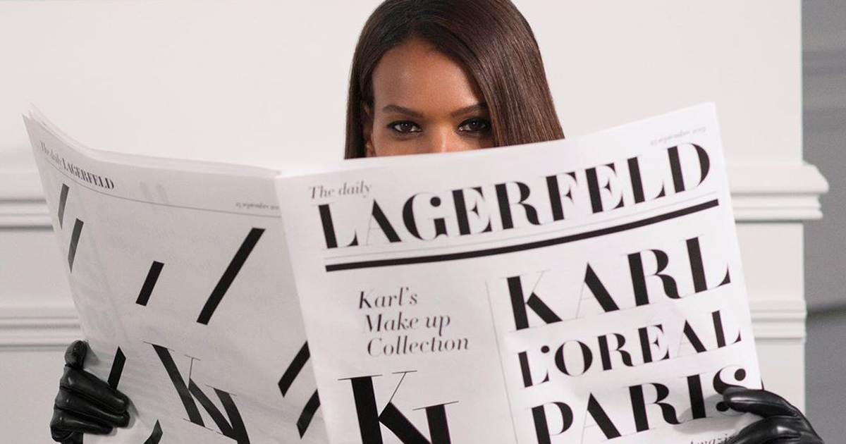 Salt: главное здесь, остальное по вкусу - L'Oréal Paris и Karl Lagerfeld выпустят линейку косметики