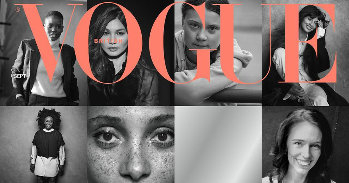Salt: главное здесь, остальное по вкусу - Меган Маркл показала обложку авторского номера Vogue с Сальмой Хайек, Гретой Тунберг и другими