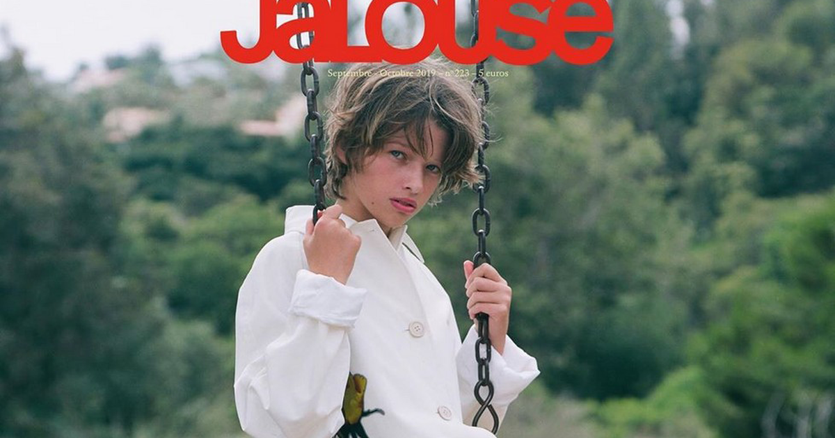 Salt: главное здесь, остальное по вкусу - 11-летняя дочь Миллы Йовович дебютировала на обложке журнала