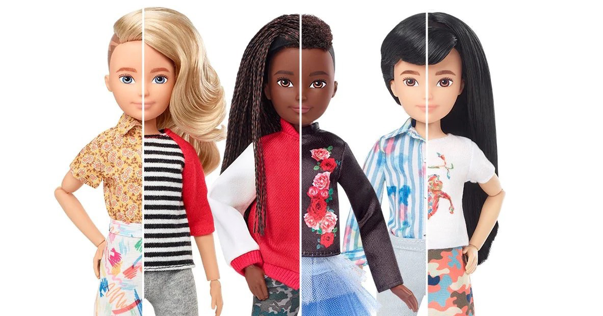 Salt: главное здесь, остальное по вкусу - Mattel выпустили серию гендерно-нейтральных кукол