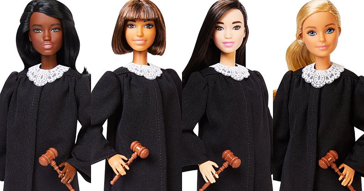 Salt: главное здесь, остальное по вкусу - Mattel выпустили новую серию кукол «Профессия года» — теперь Барби стала судьей
