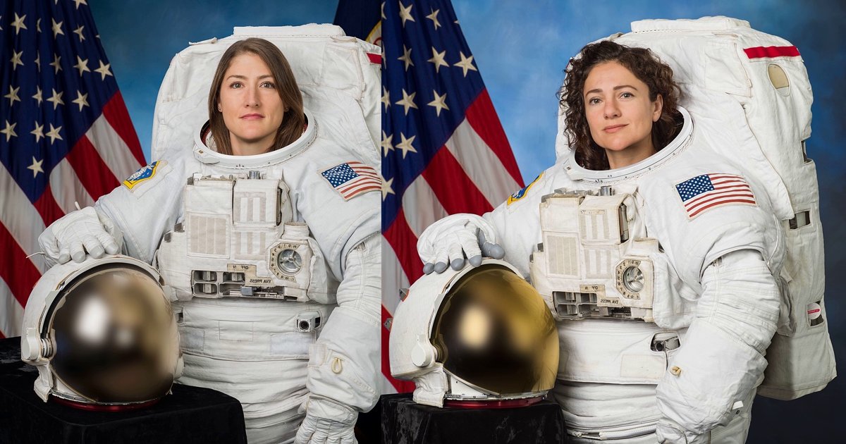 Salt: главное здесь, остальное по вкусу - Впервые в истории две женщины вместе вышли в открытый космос