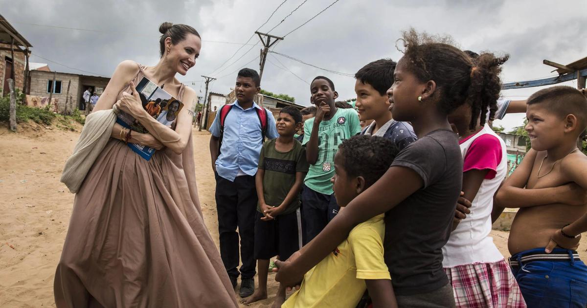 Salt: главное здесь, остальное по вкусу - Анджелина Джоли посетила лагерь беженцев в Венесуэле