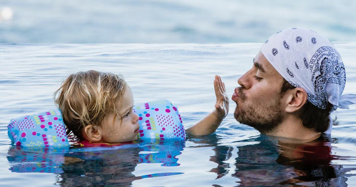 Salt: главное здесь, остальное по вкусу - «Никаких поцелуев»: Энрике Иглесиас поделился трогательными фото с детьми