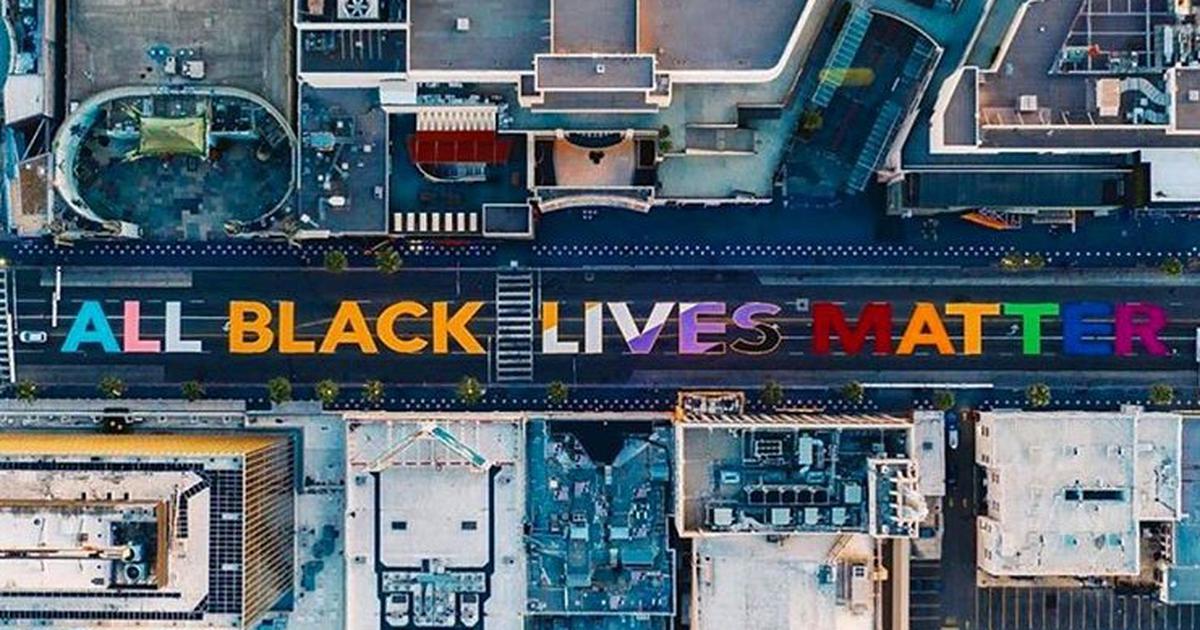 Salt: главное здесь, остальное по вкусу - В Голливуде появилась огромная надпись «All Black Lives Matter» — знаменитости оценили ее в Instagram
