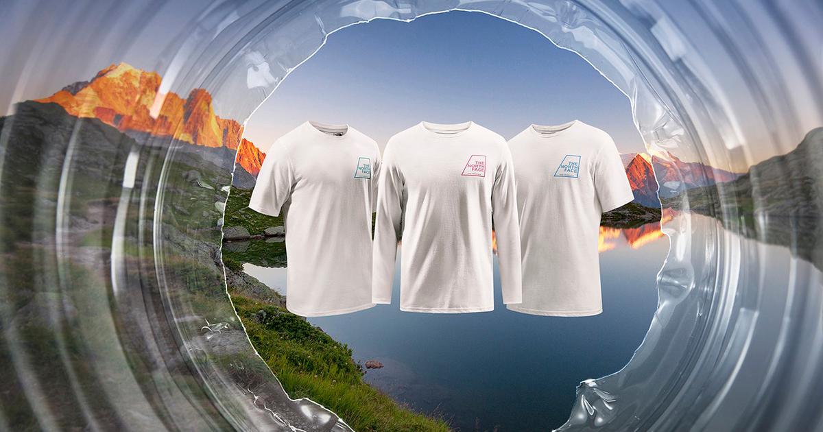 Salt: главное здесь, остальное по вкусу - The North Face создали футболки из 18 тысяч килограммов пластика, собранного в Альпах